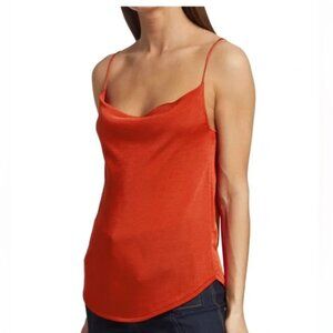 Cinq A Sept Marta Knit Camisole, Size Medium, Orange